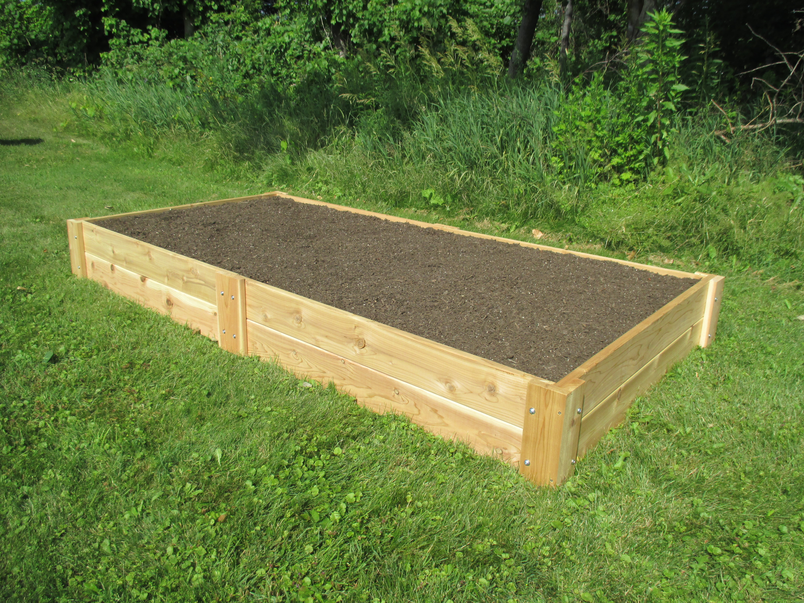 4x8 cedar garden raised bed
